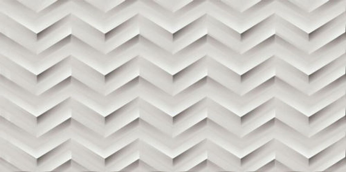 600010002192 3D White Chev 30,5x56