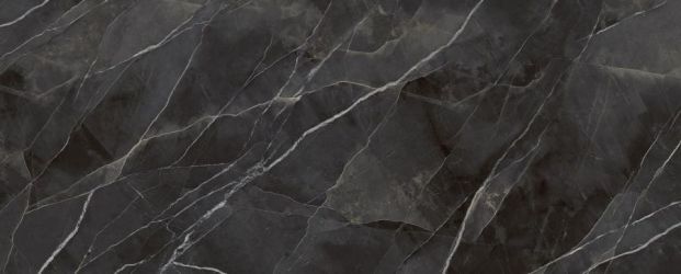 LAMF011502_IT Керамогранит Calacatta Black Bocciardato 1200x3000