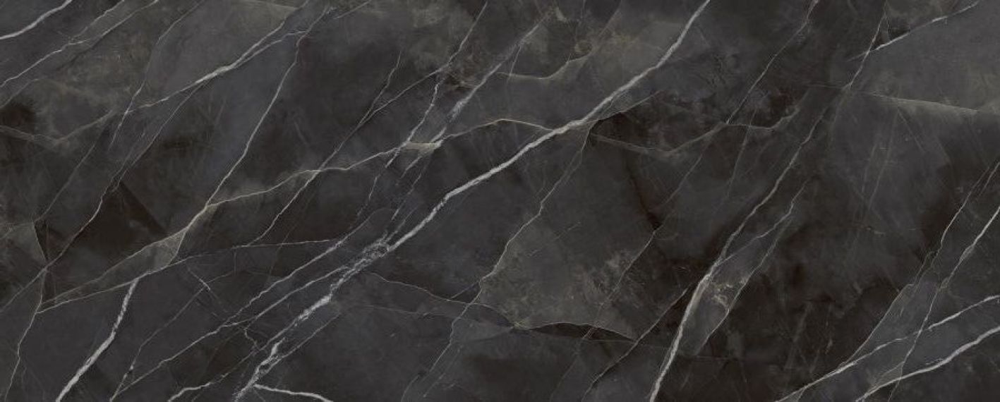 LAMF011502_IT Керамогранит Calacatta Black Bocciardato 1200x3000