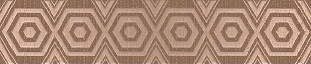Бордюр Фернс коричневый 6x30