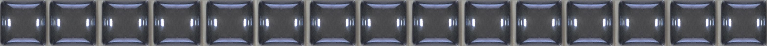 Бордюр Stripes бусинка черный 1,3х20