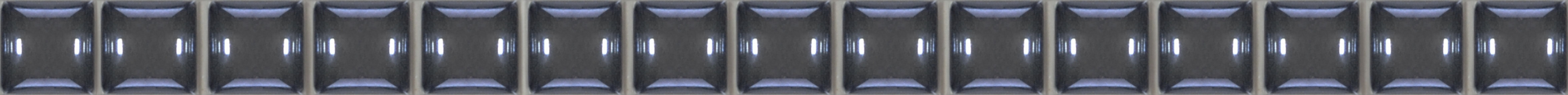 Бордюр Stripes бусинка черный 1,3х20
