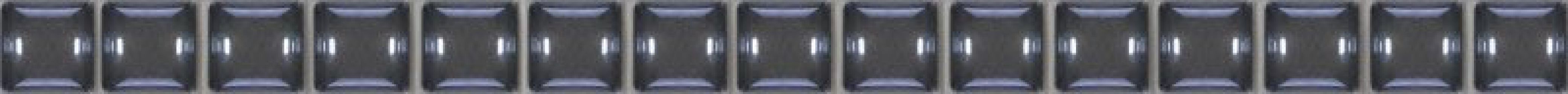 Бусинка бордюр черный 1.3х25