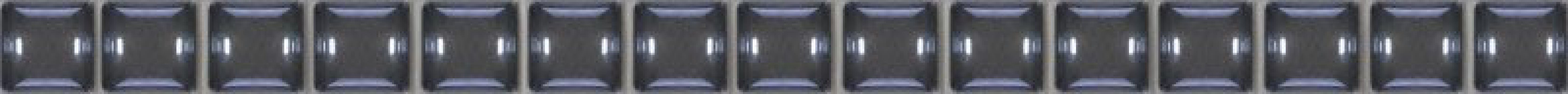 Бусинка бордюр черный 1.3х25