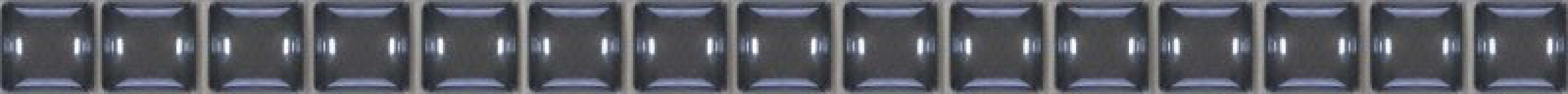 Бусинка бордюр черный 1.3х25