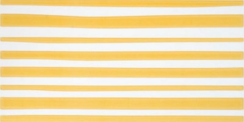 Декор AGATHA 1 LINEAS AMARILLO 25x50