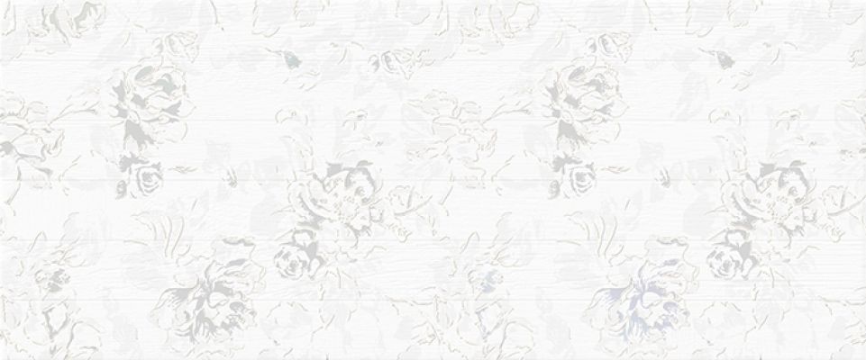 Декор Bianca white 01 25х60
