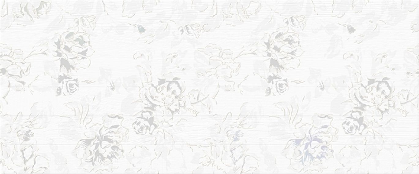 Декор Bianca white 01 25х60