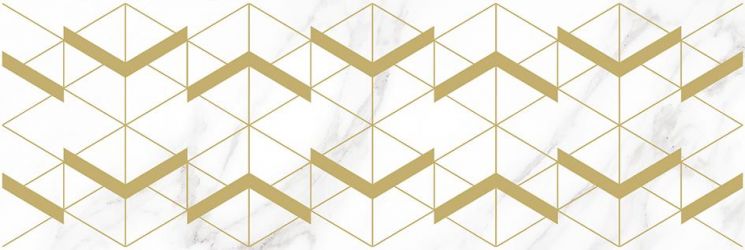 Декор Camelot Wing белый 20х60