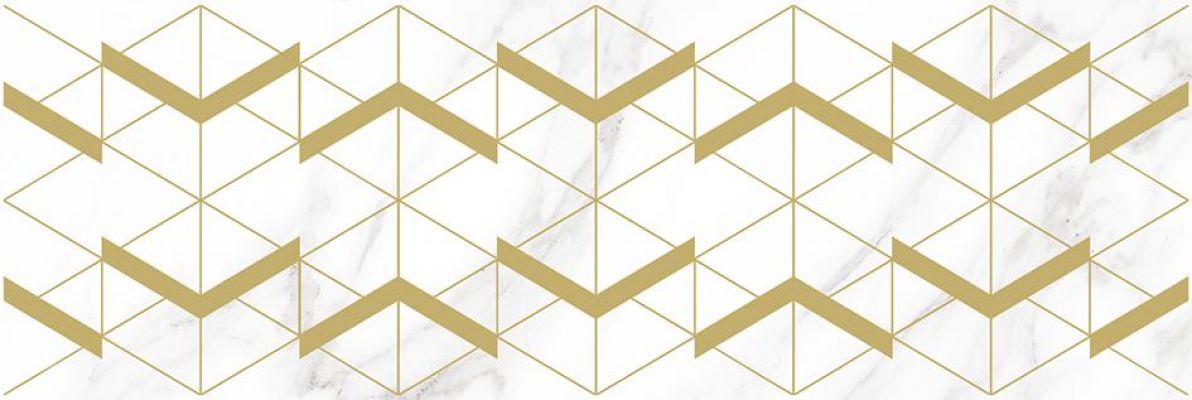 Декор Camelot Wing белый 20х60