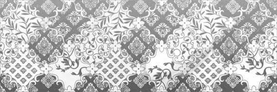 Декор Cassiopea Fancy серый 20х60