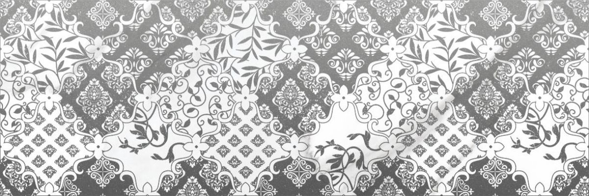 Декор Cassiopea Fancy серый 20х60