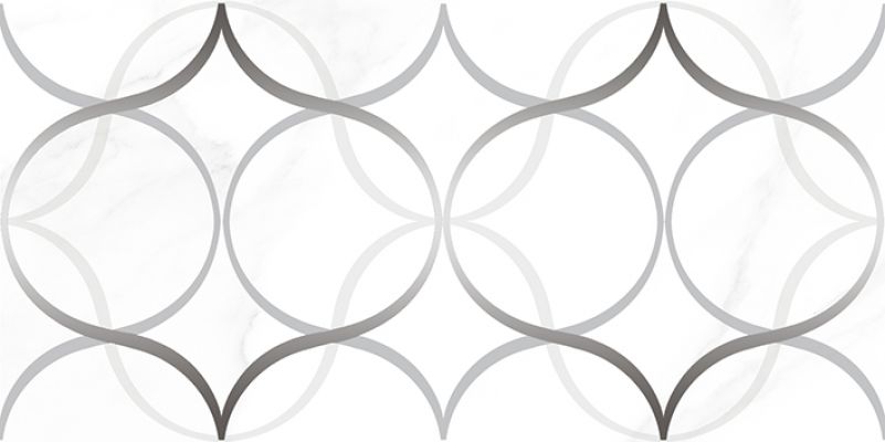 Декор Crystal Resonanse белый 30х60