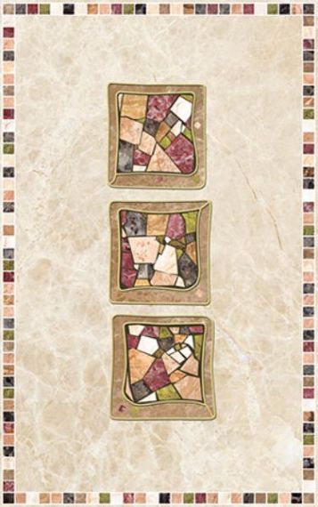 Декор Illyria estilo trio 25х40