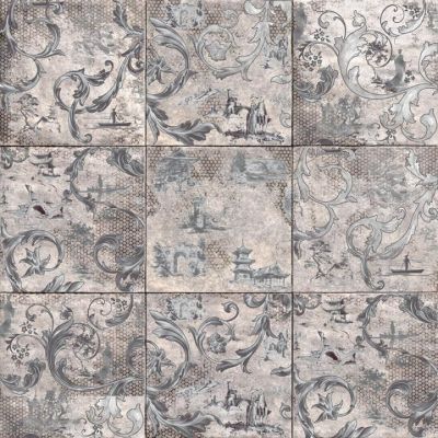 Декор SINGAPUR GREY 20*20
