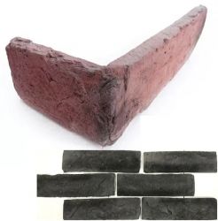 Искусственный камень 1-42-01 Эскориал Угловой элемент 21x6,5х9,6