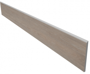 Керамогранит Плинтус KW02 Kraft Wood Light Grey структурированный 7x60
