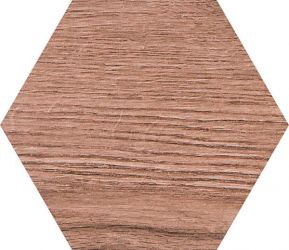 Керамогранит 015.292.0109.09741 Rovere Hex Brown 19.8x22.8