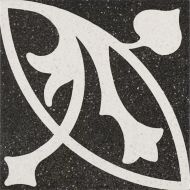 Керамогранит 15.826.003.0325 DECO ERTE NEGRO 22,3*22,3