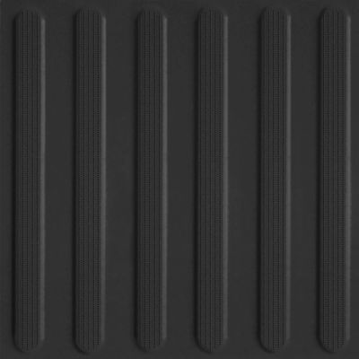 Керамогранит ANL110 Avenue Lines Black линии чёрный Тактильный рект. 30x30x15