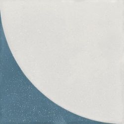 Керамогранит Boreal Dots Decor Blue 18.5x18.5