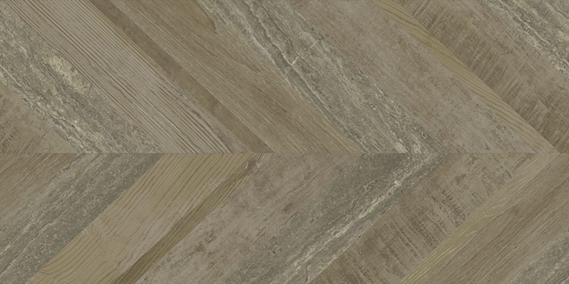 Керамогранит Chevron Oak Stamp 49,75x99,55