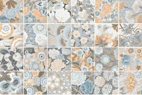 Керамогранит Flore Gris 20x20 (микс)