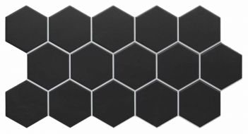 Керамогранит Hex Black 51x26.5