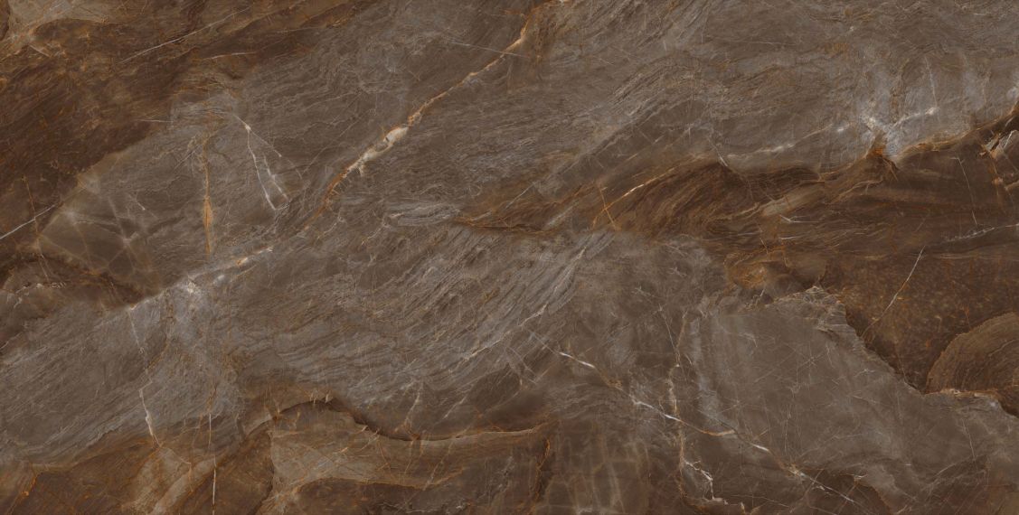 Керамогранит MOGXL4001 Marble Brown полированный 80x160x9