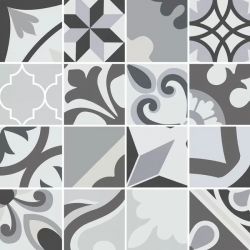 Керамогранит Mosaico Lumier Black 30x30