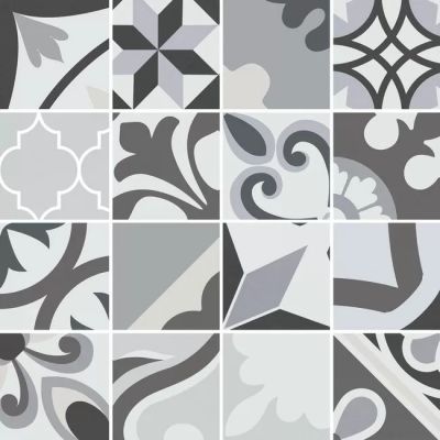 Керамогранит Mosaico Lumier Black 30x30