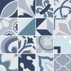Керамогранит Mosaico Lumier Blue 30x30