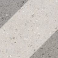 Керамогранит Natural Drops Bit Decor Grey 18,5x18,5