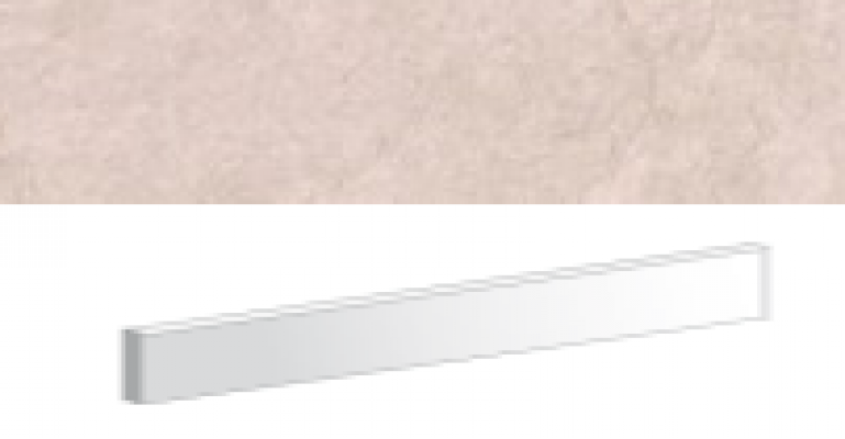 Керамогранит Rodapie Delta-R Crema Antideslizante 9.4x59.3