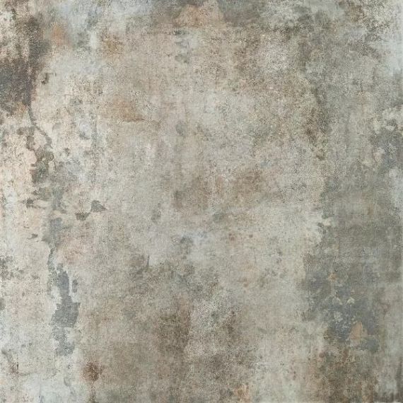 Керамогранит Rusty Metal Silver Luxglass Rec 120x120