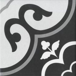 Керамогранит S17611 Viola Black Matte 20х20