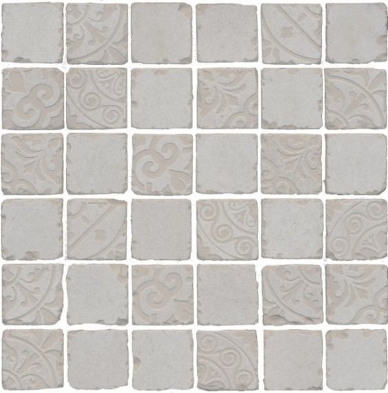 Керамогранит SBM005/DD6403 Про Фьюче серый светлый мозаичный 30x30