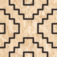 Керамогранит Seriaki-R Natural Negro 59.3x59.3