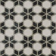 Керамогранит VT/A297/SG1544N Декор Фреджио 4 черно-белый 20x20x8