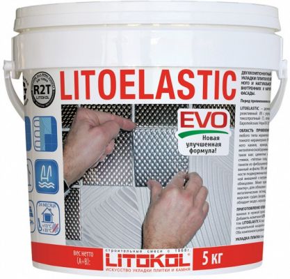 Клей 484140002 LITOELASTIC EVO A+B 5кг
