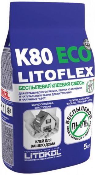 Клей K80 LITOFLEX ECO 5 кг