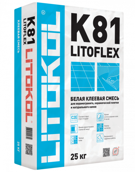 Клей K81 LITOFLEX 25 кг