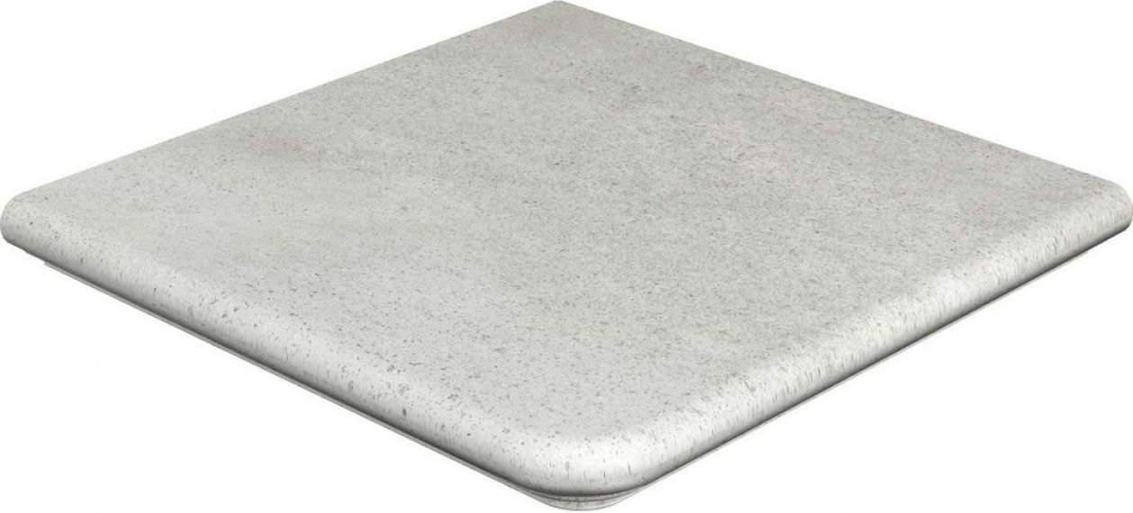 Клинкерная плитка Ступень угловая Urban Esquina Blanco Anti-Slip 33*33