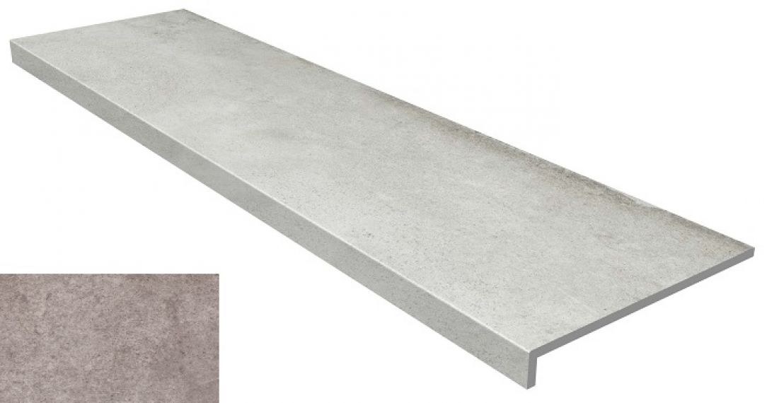 Клинкерная плитка Ступень фронтальная Urban Anti-Slip Rect. Grafito 31,5*119,7