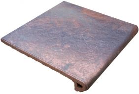 Клинкерная плитка 906866 Peldano Redondo 33 Metal Red 32.5x33