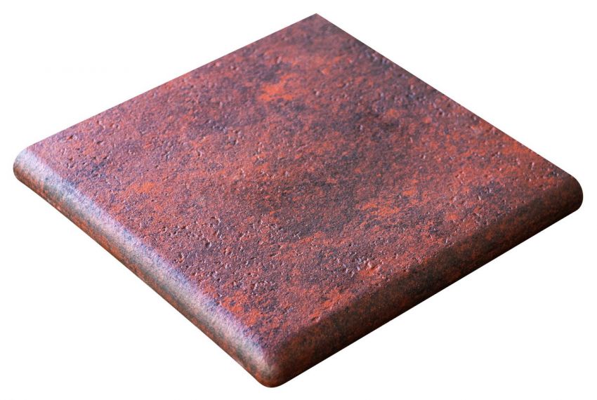 Клинкерная плитка Esquina Jasper Rojo 33*33