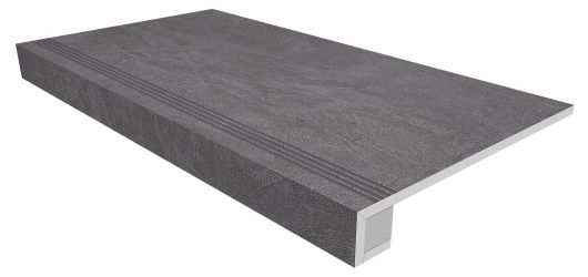 Комплект Ступень SR06 Spectrum 33x120 неполированная с бортиком + Подступенок 14.5x120