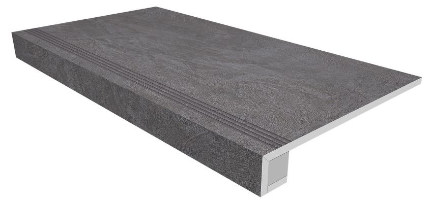 Комплект Ступень SR06 Spectrum 33x120 неполированная с бортиком + Подступенок 14.5x120
