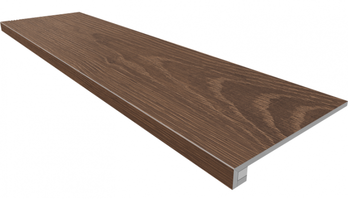 Комплект AV04 Alavesa Wenge (Ступень 33x160 неполированный прямоугольный бортик без насечек + Подступенок 14,5x160)