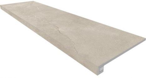 Комплект MM00 Magmas Ivory (Ступень 33x120 неполированный прямоугольный бортик без насечек + Подступенок 14,5x120)